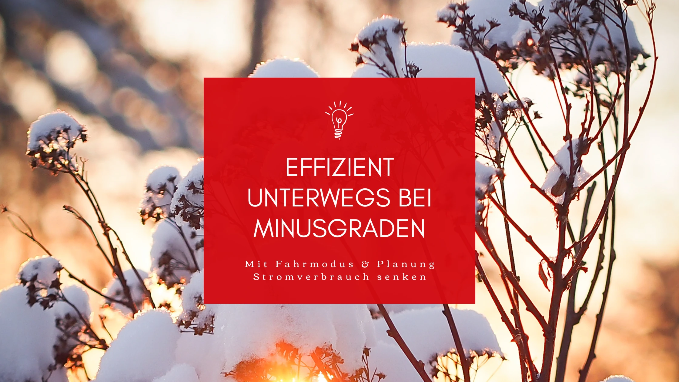 Strom Sparen Im Winter Blog Banner