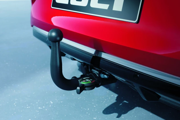 Anhängerkupplung, abnehmbar mit Elektro-Einbausatz