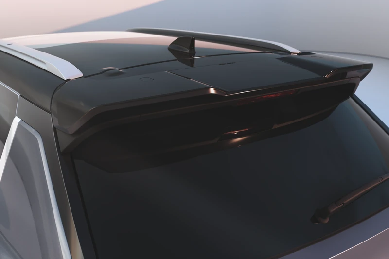 Heckklappenspoiler, Schwarz