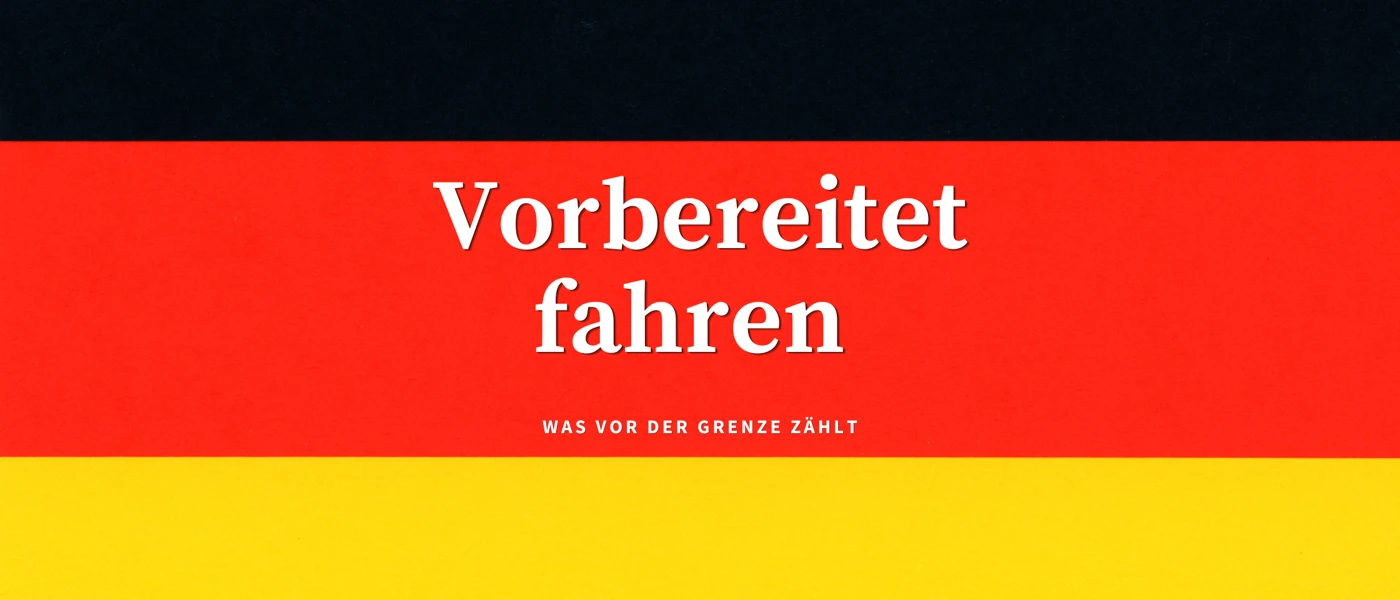 Gut Vorbereitet Nach Deutschland Blog Banner