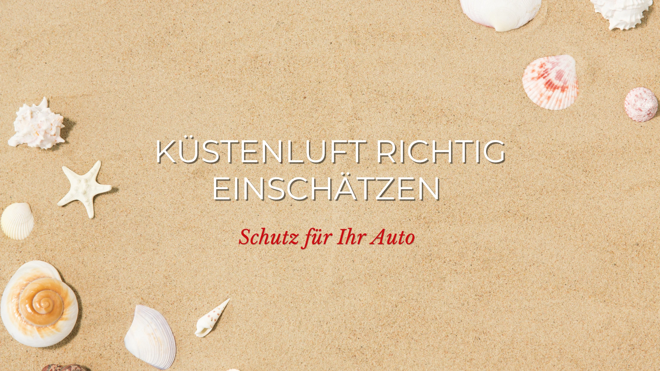 Sand, Staub & Küstenluft Blog Banner