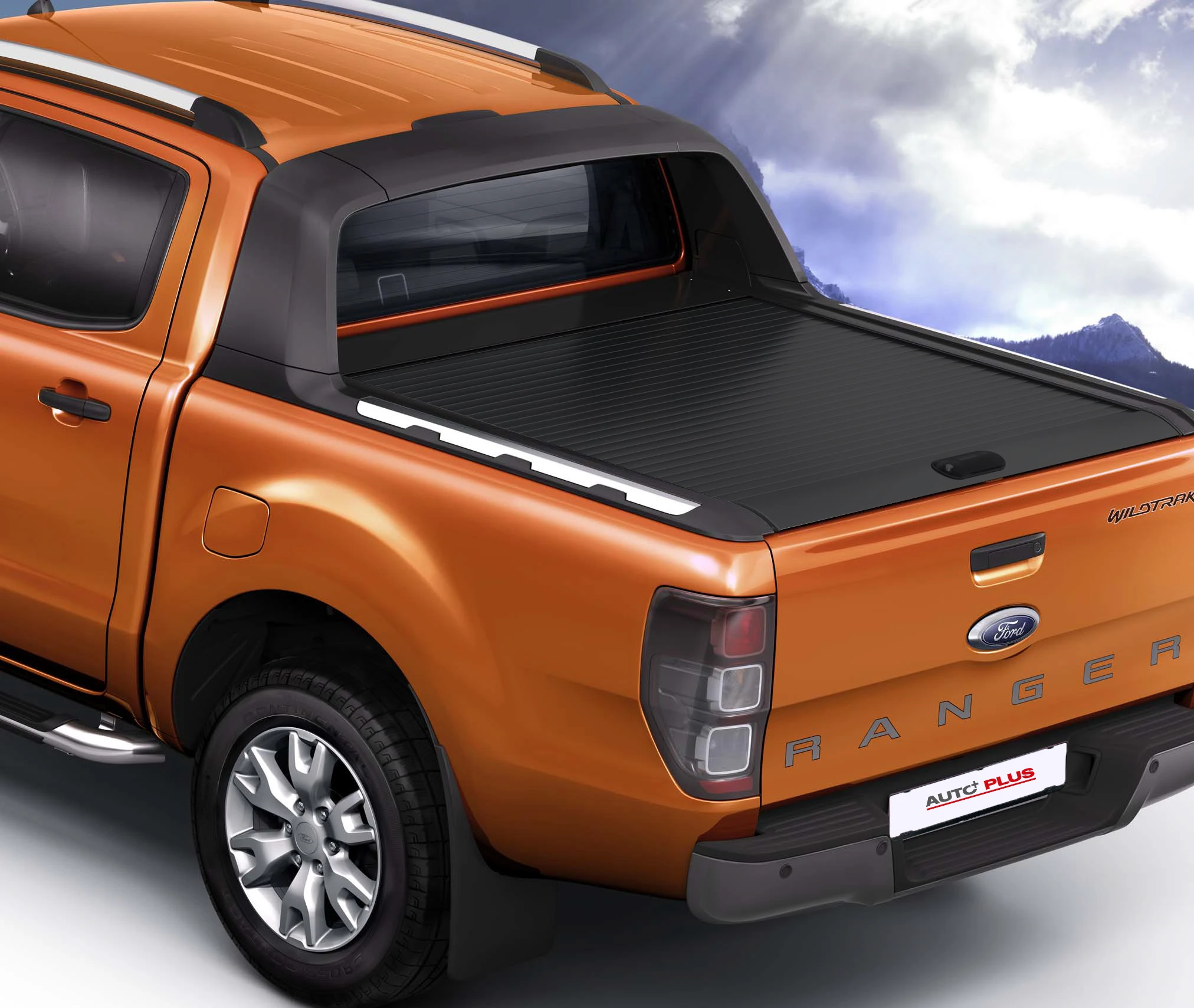 Aluminium-Rollo - Schwarz für DK Wildtrak (1)