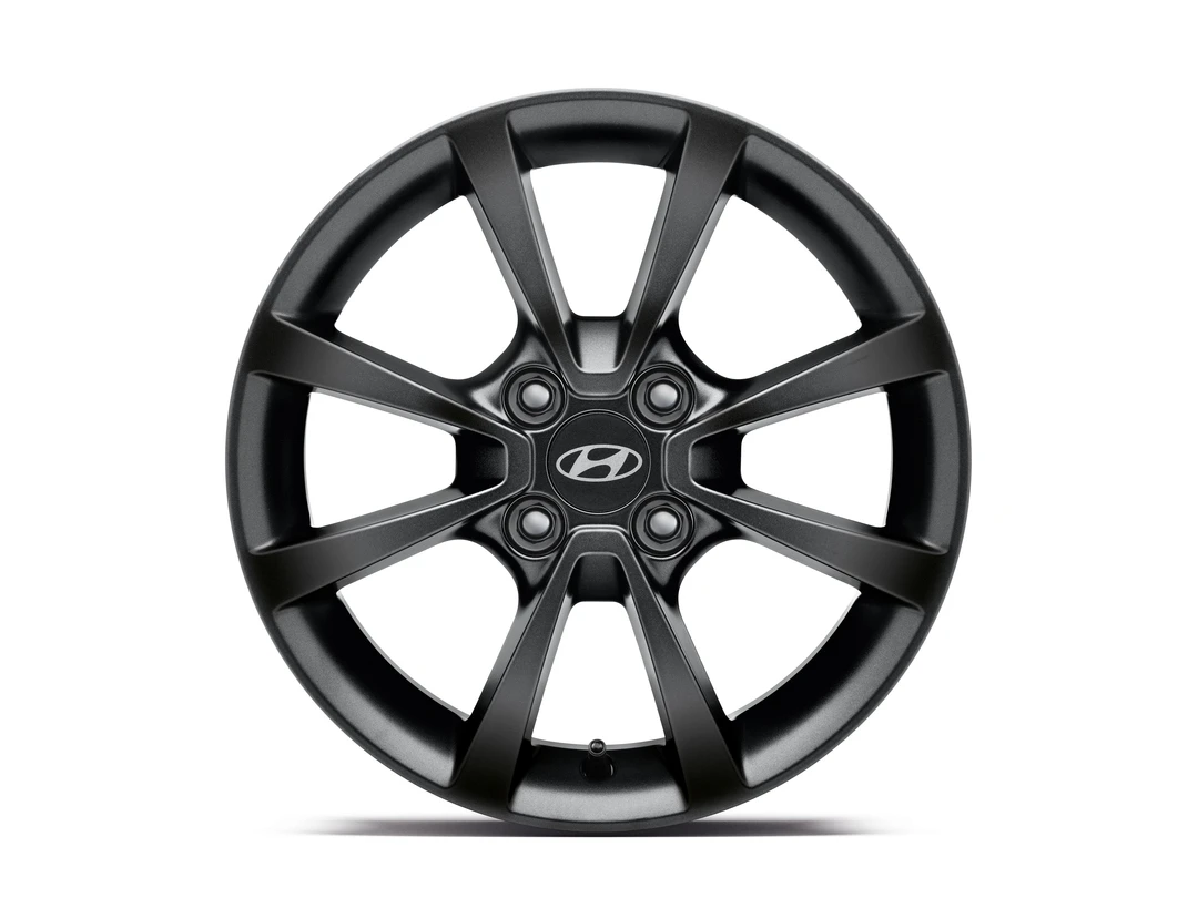 Leichtmetallfelge 15 Zoll Schwarz