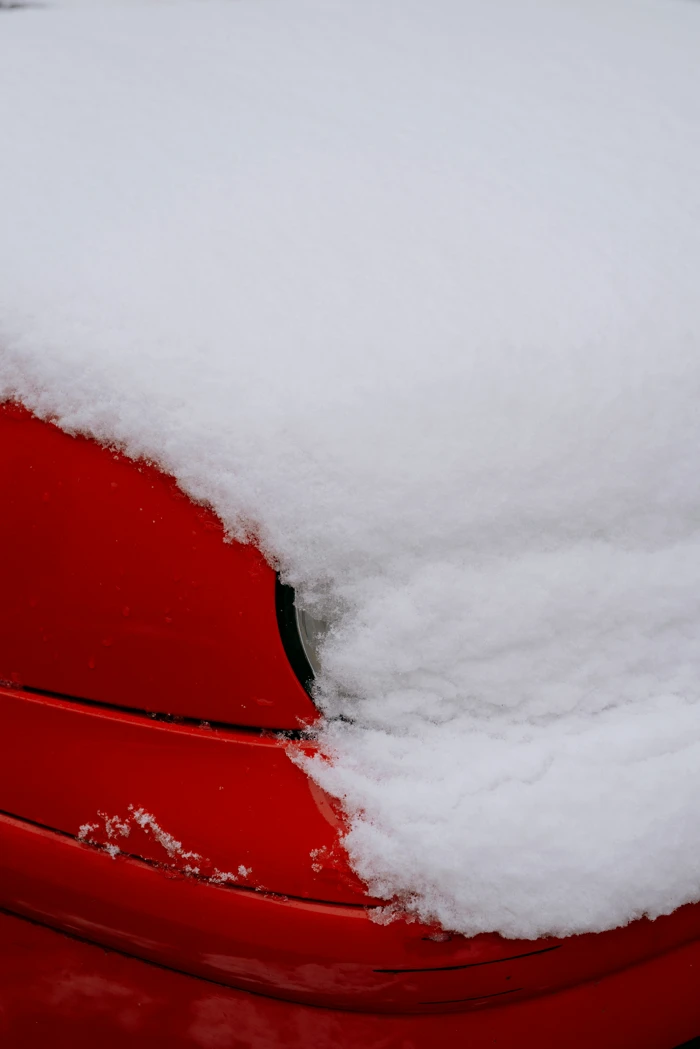 Auto Eingeschneit