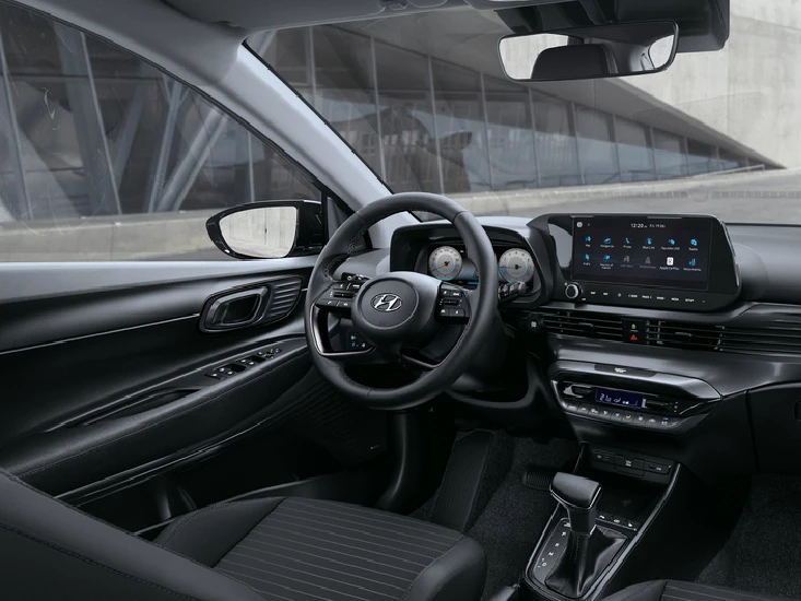 Lenkrad-Dekor, Schwarz