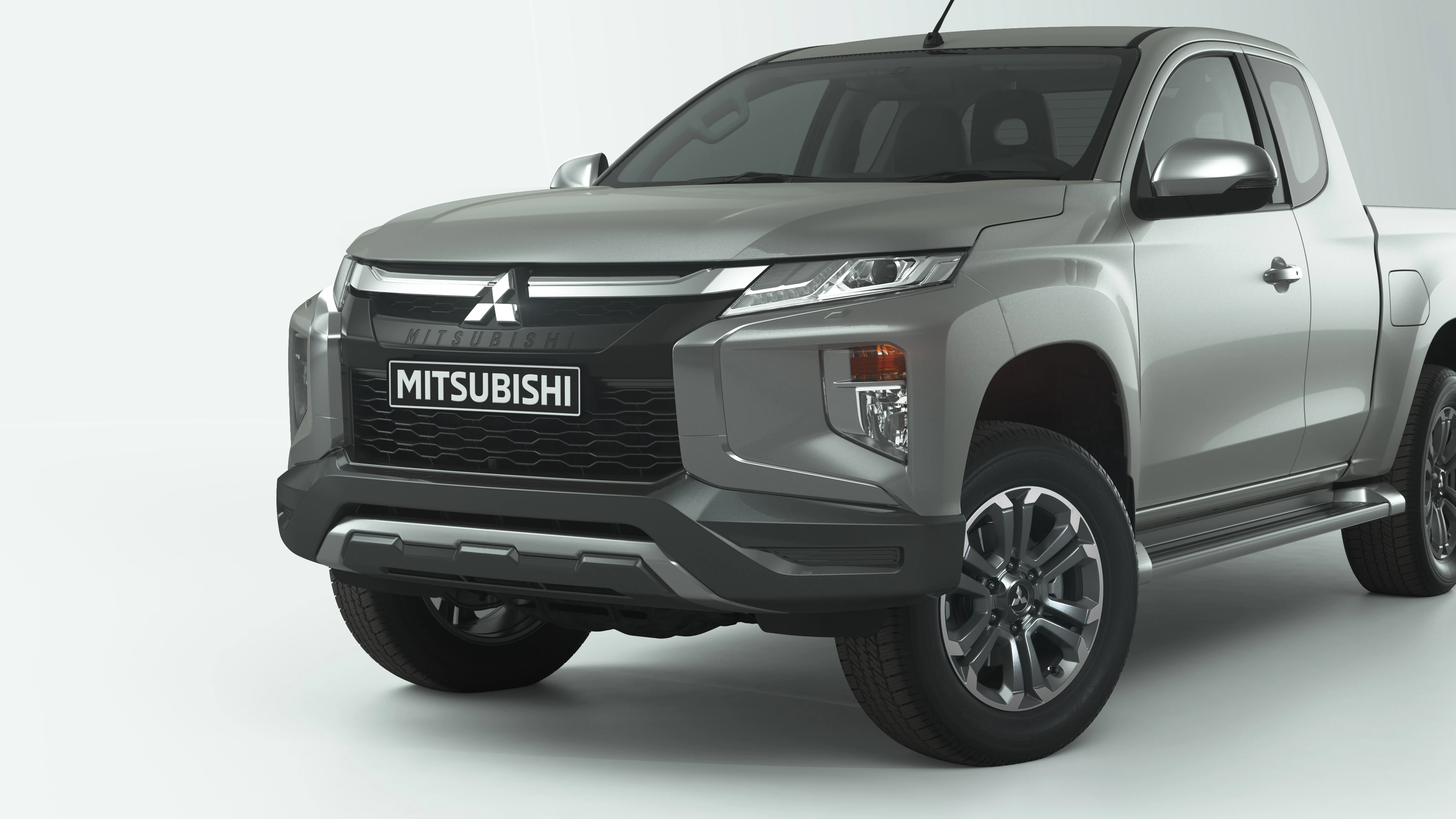 Front Styling Element Grau