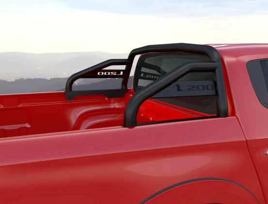 Stylingbar mit L200-Schriftzug, Schwarz, für DK