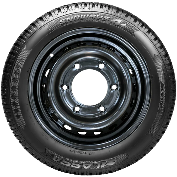 WR Stahl 15, Lassa Snoways 4+ 185/65 R15 88T, LI (1)