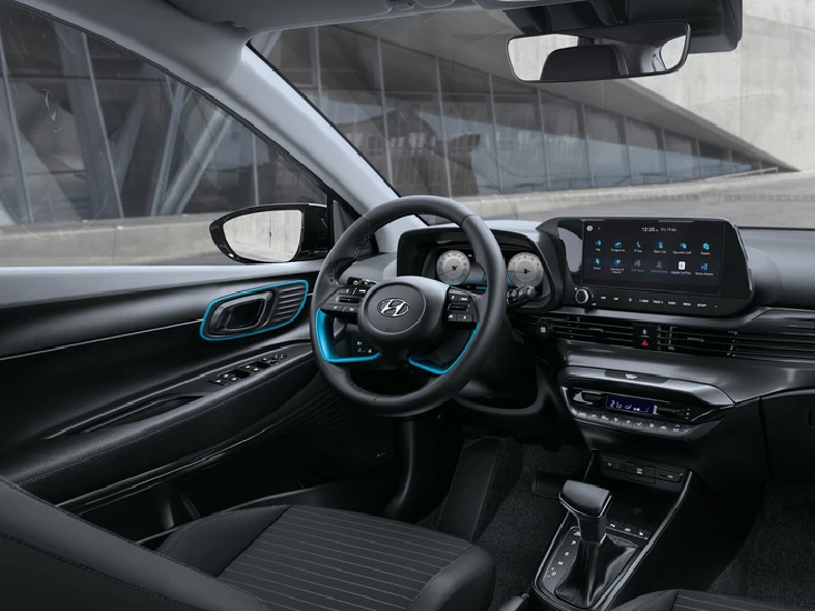 Türgriff-Dekor, Türkis