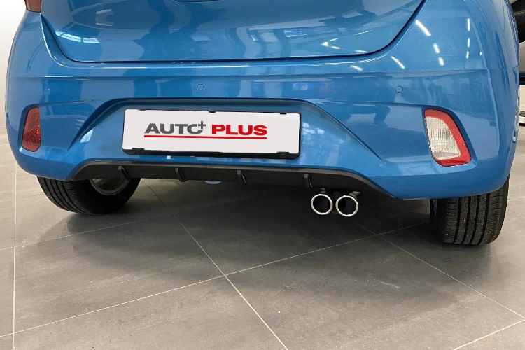 Doppelendrohr Edelstahl