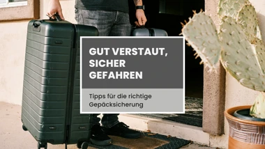 Gepäck Richtig Sicher Blogbanner