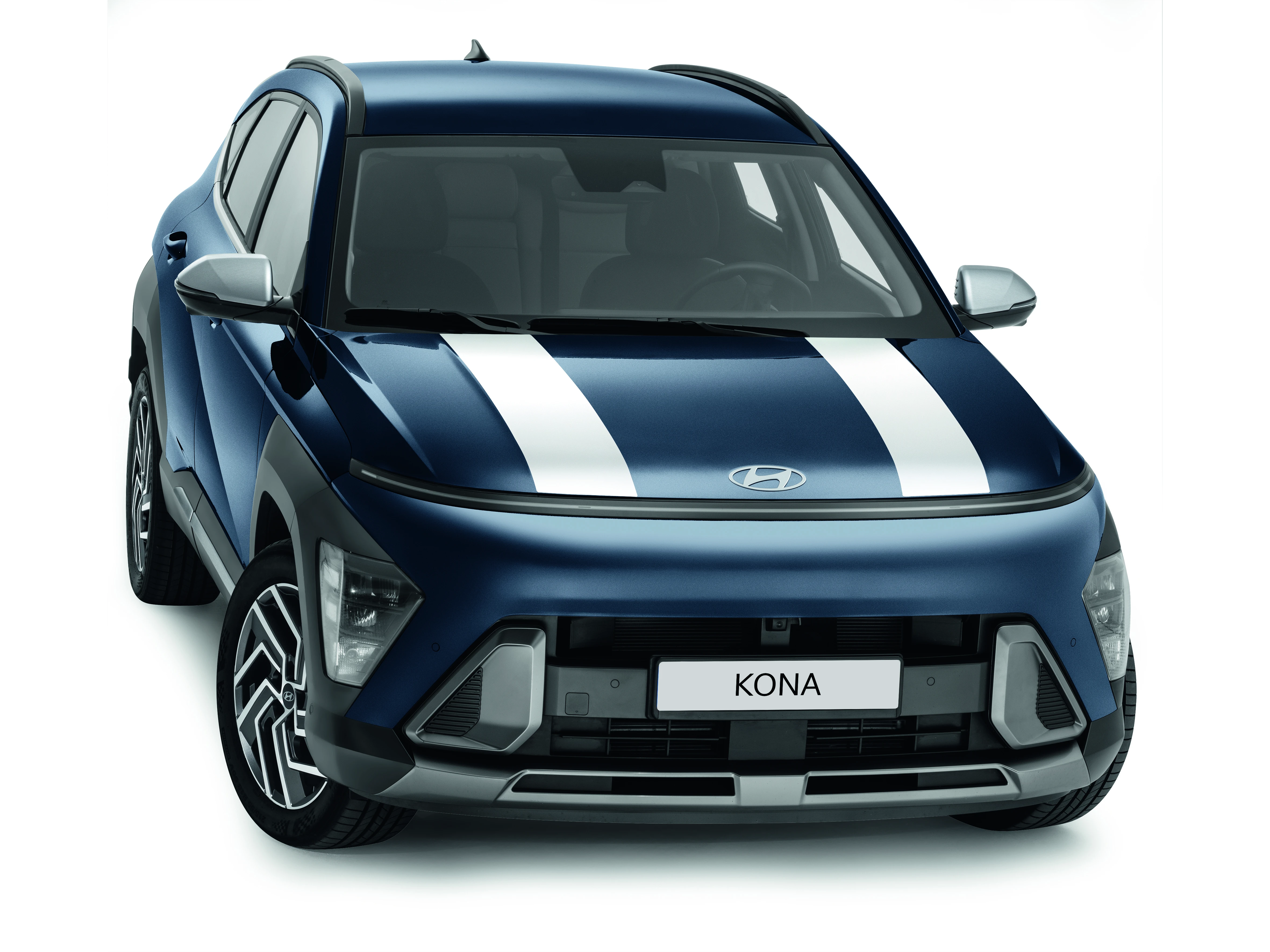 Dekor-Klebestreifen Racing, Weiss (6)