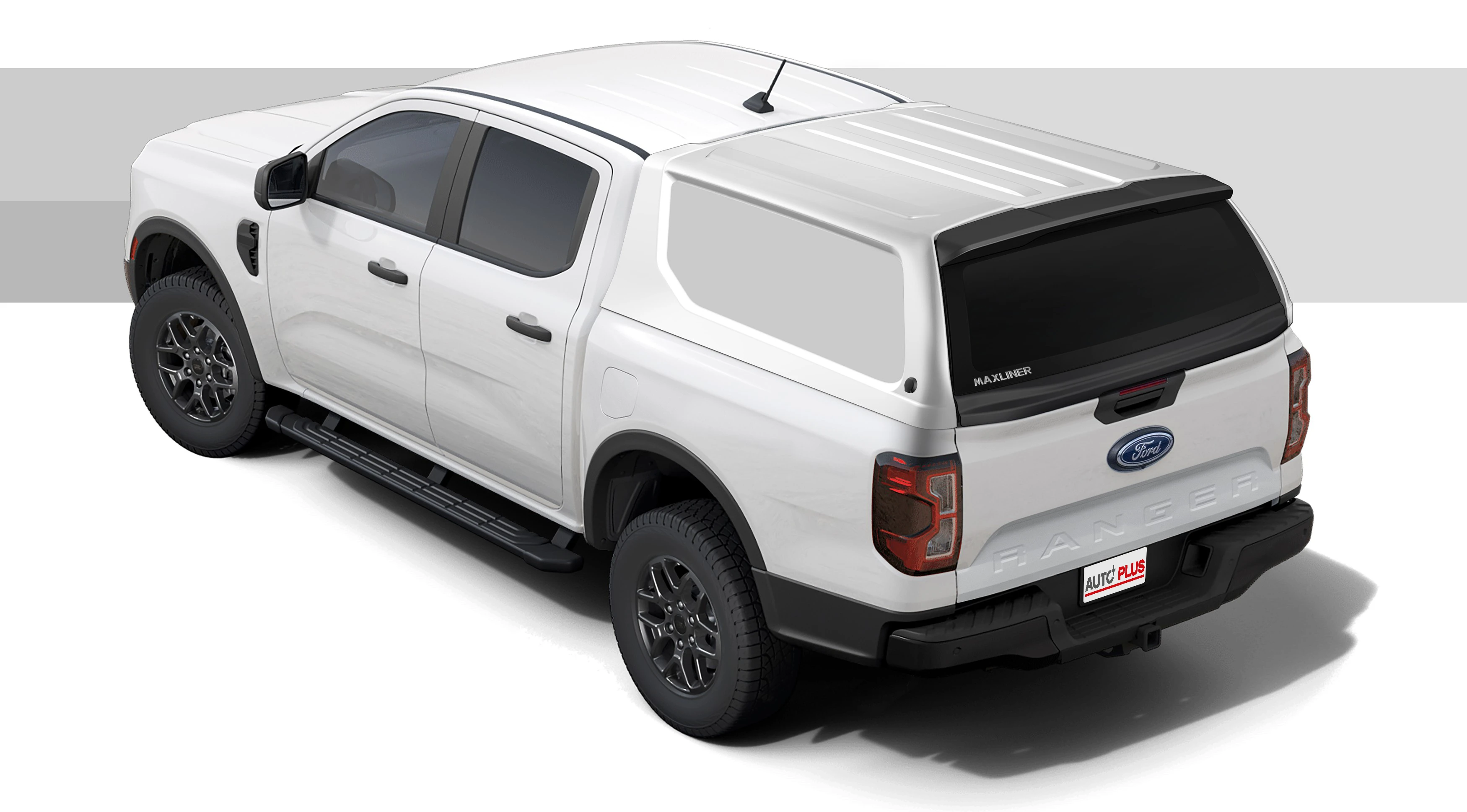 Hardtop Maxtop 4 für Doppelkabine, Frozen White