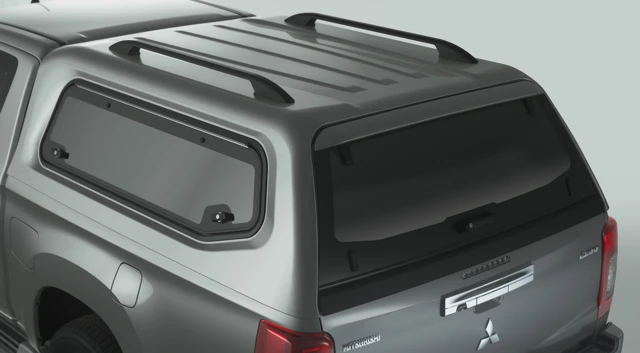 Hardtop, aufklappbare Seitenfenster, Graphite Grau