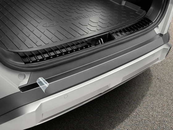 Ladekantenschutz-Folie, Schwarz