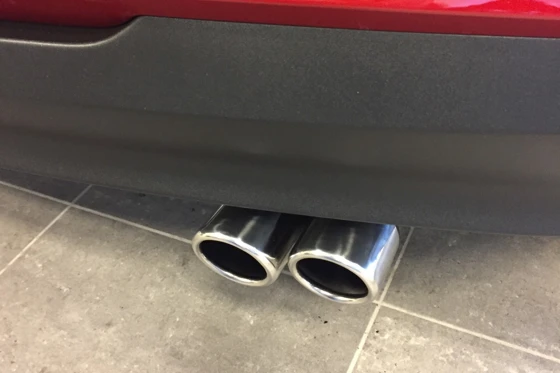 Doppelendrohr Edelstahl (3)