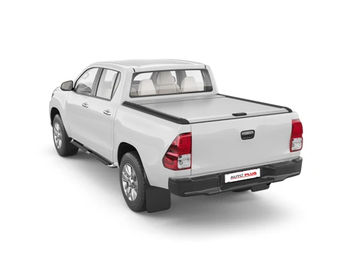 Aluminium-Rollo - Silber für Doppelkabine (13)