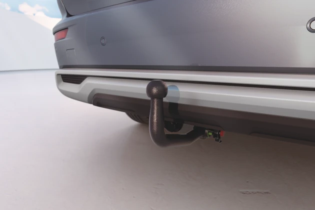 Anhängerkupplung, abnehmbar mit Elektro-Einbausatz