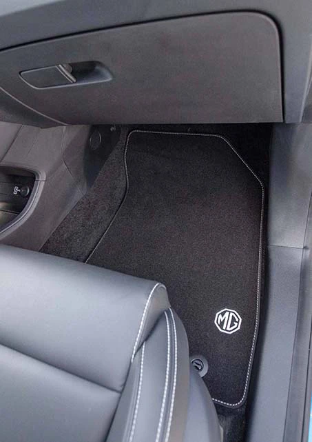 Textilmattensatz, Velours, 4-teilig