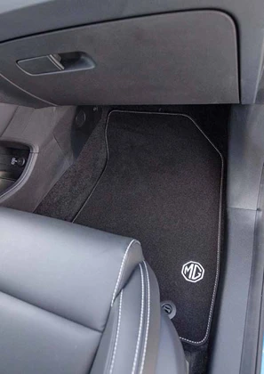 Textilmattensatz, Velours, 4-teilig