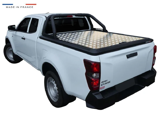 Aluminium-Cover - Silber für Double Cab (4)