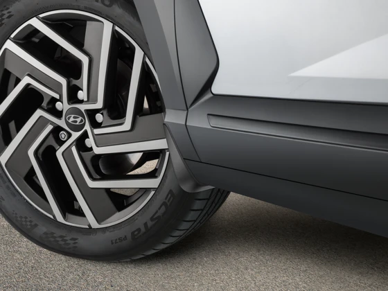 Schmutzfänger-Satz, Vorne