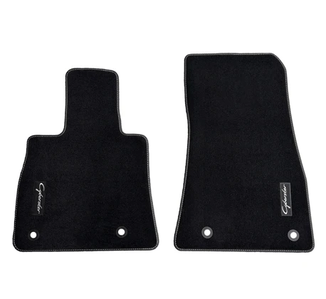 Textilmattensatz, Velours, 2-teilig