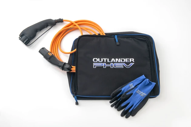 Original Mitsubishi Kabeltasche mit PHEV Logo