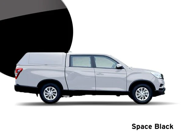 Hardtop Force Pro+ für Doppelkabine, Space Black