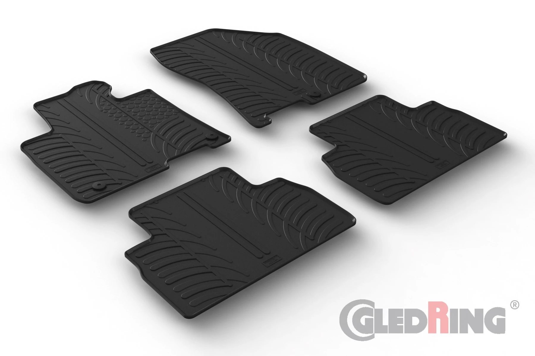 Gummimatten-Satz, 4-teilig (15)