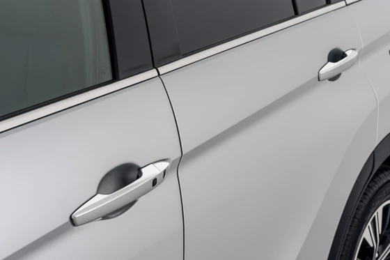 Türgriffabdeckung, Chrom, 4-teilig