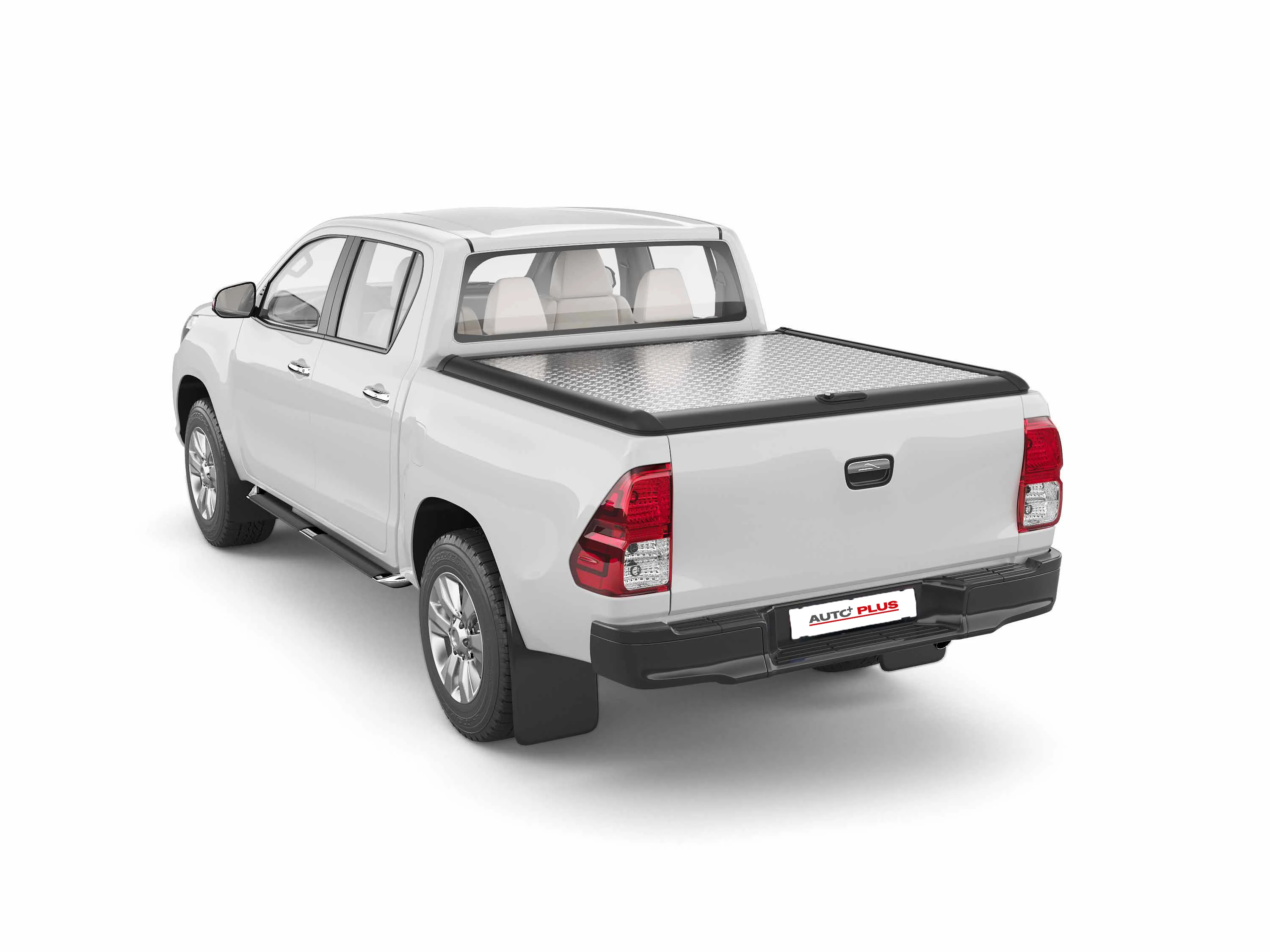 Aluminium-Cover Style - Silber für Double Cab (14)