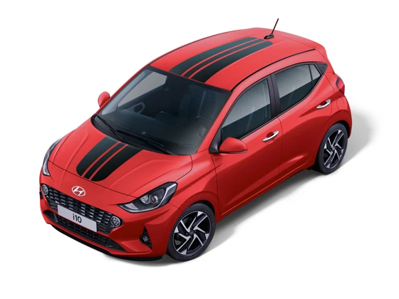 Dekor-Klebestreifen Racing, Schwarz (4)