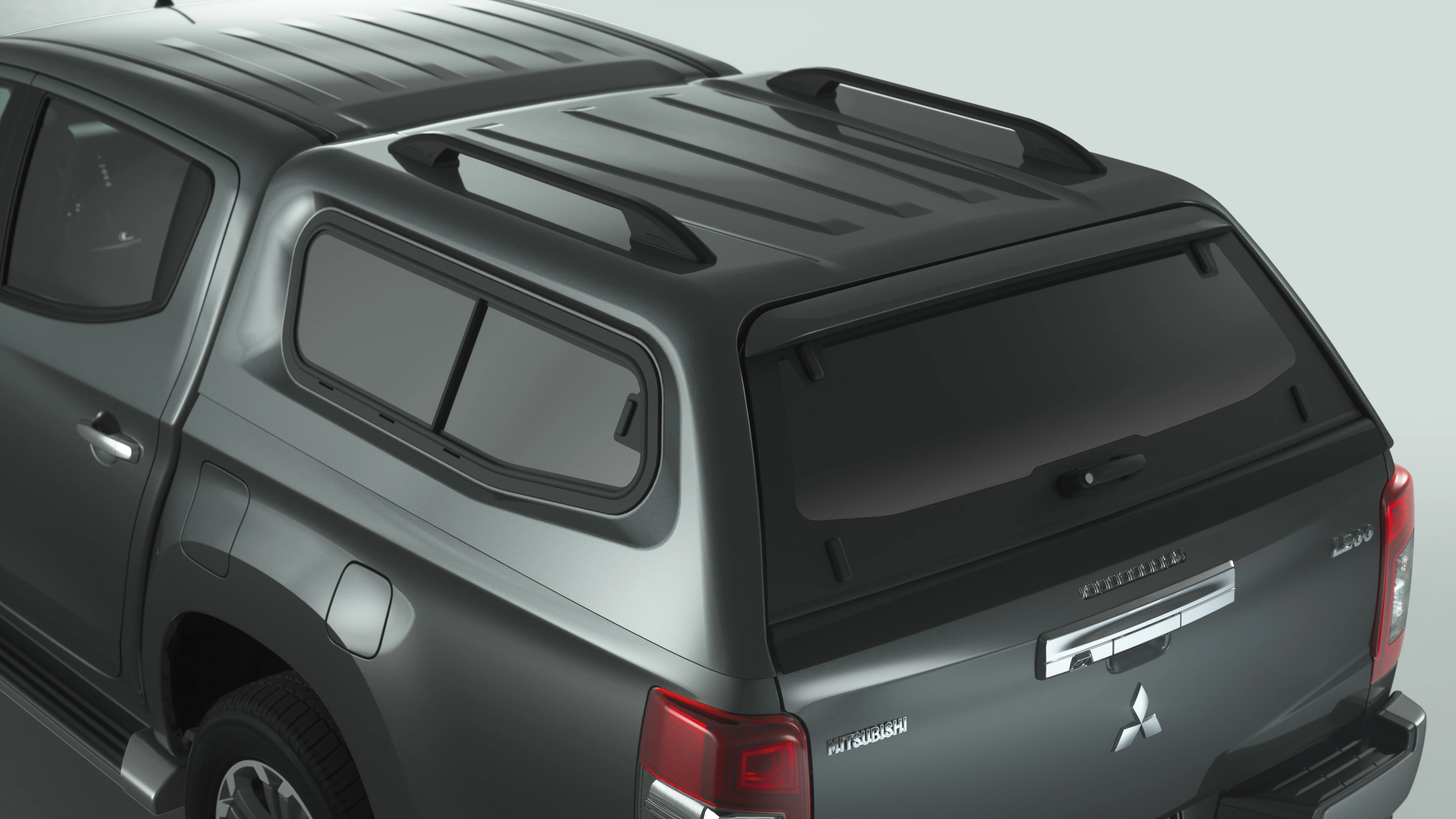 Hardtop, seitliche Schiebefenster, Impulse Blau