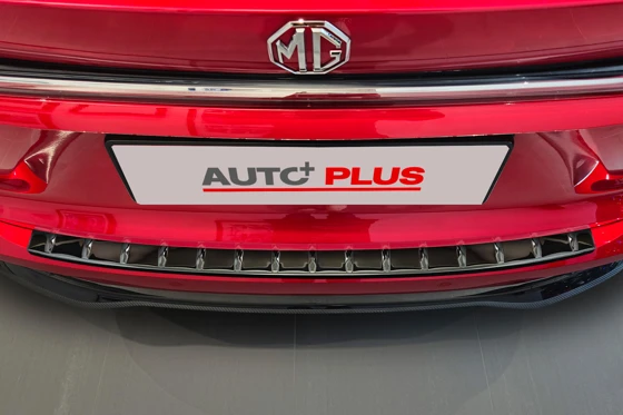 Ladekantenschutz, Edelstahl hochglanz, Anthrazit