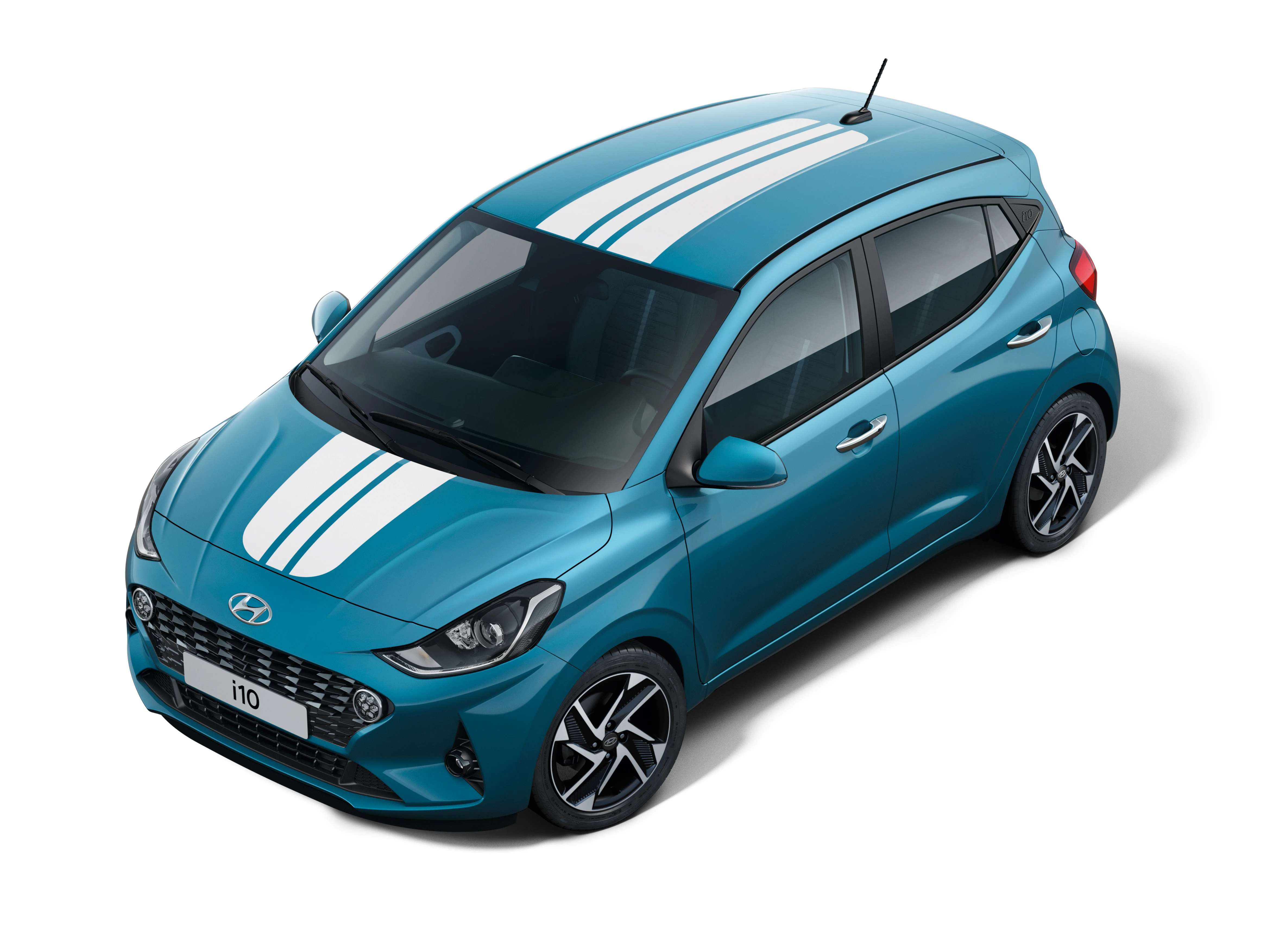 Dekor-Klebestreifen Racing, Weiss (7)