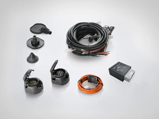 Elektro-Einbausatz für Anhängerkupplung, abnehmbar