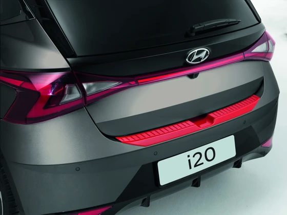 Ladekantenschutzleiste Rot