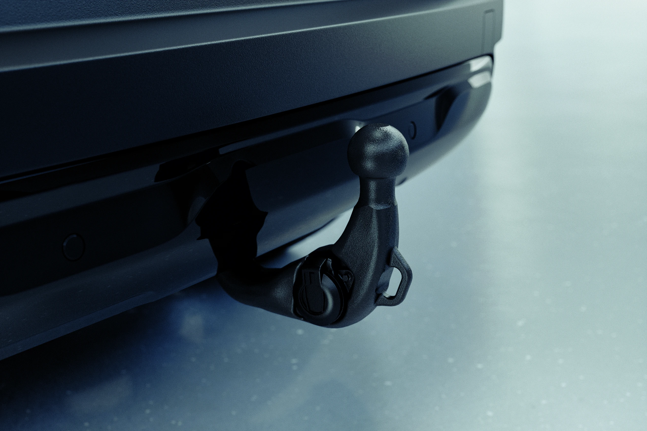 Anhängerkupplung, schwenkbar mit Elektro-Einbausatz