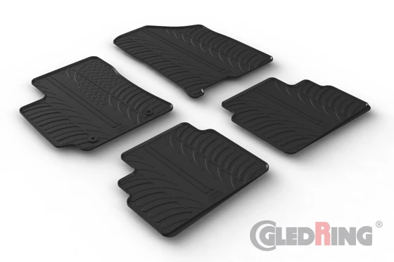 Gummimatten-Satz, 4-teilig (36)