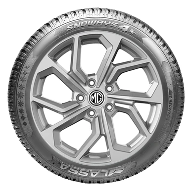 WR Alu 17, Lassa Snoways 4 215/50 R17 95V XL, LI