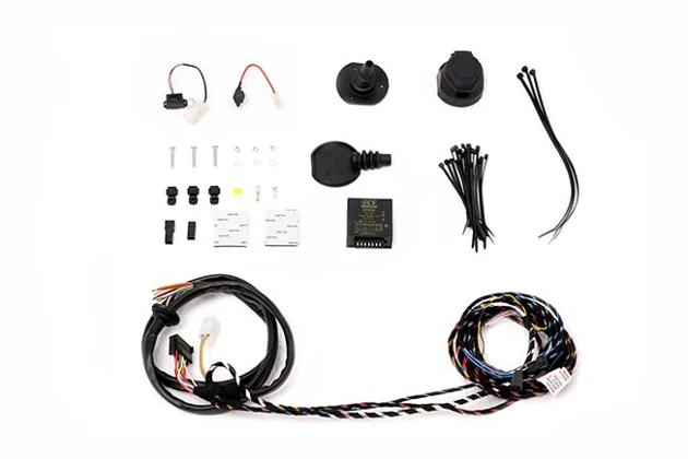 Elektro-Einbausatz für Anhängerkupplung, 13-polig