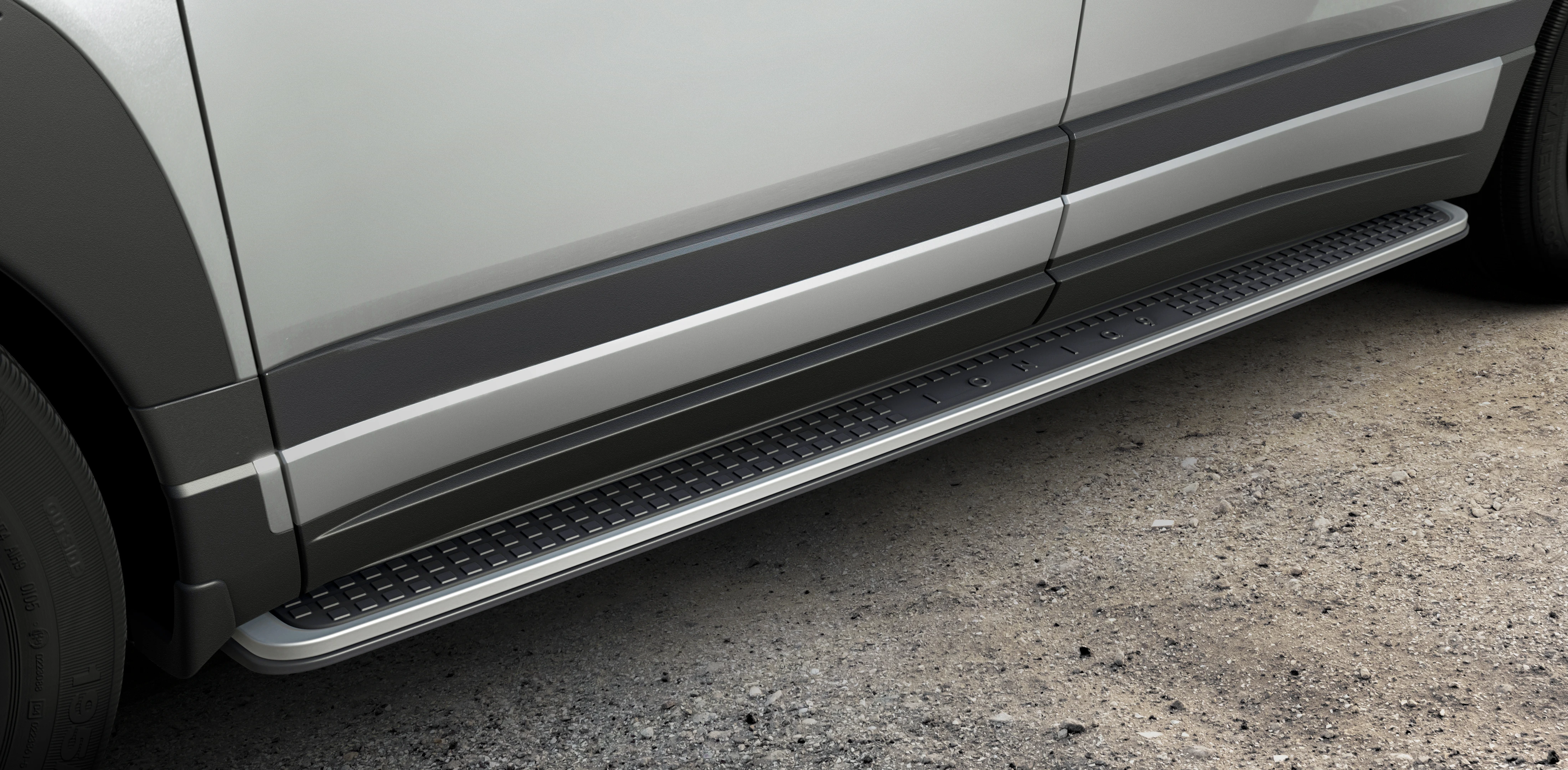 Trittbrett-Satz, Sporty, Aluminium