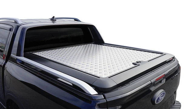 Aluminium-Cover, Silber, für Double Cab