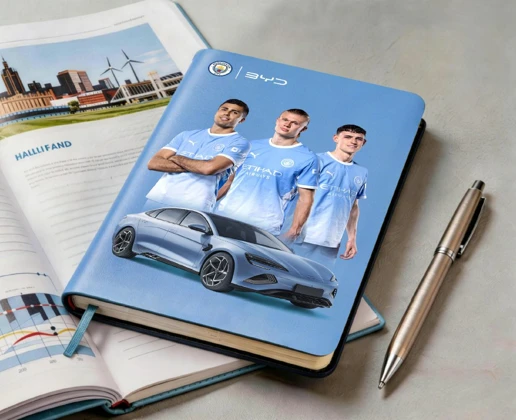 Notizbuch BYD x Manchester City