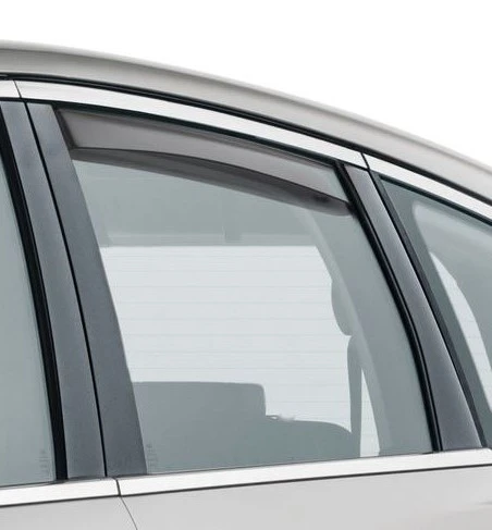 Tür-Windabweiser Hinten, Rauchgrau (30)