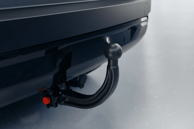 Anhängerkupplung, abnehmbar mit Elektro-Einbausatz