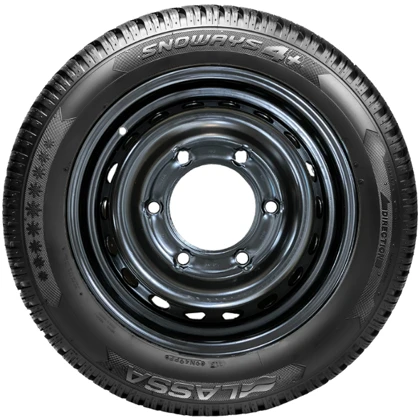 WR Stahl 15, Lassa Snoways 4+ 185/65 R15 88T, RE (1)