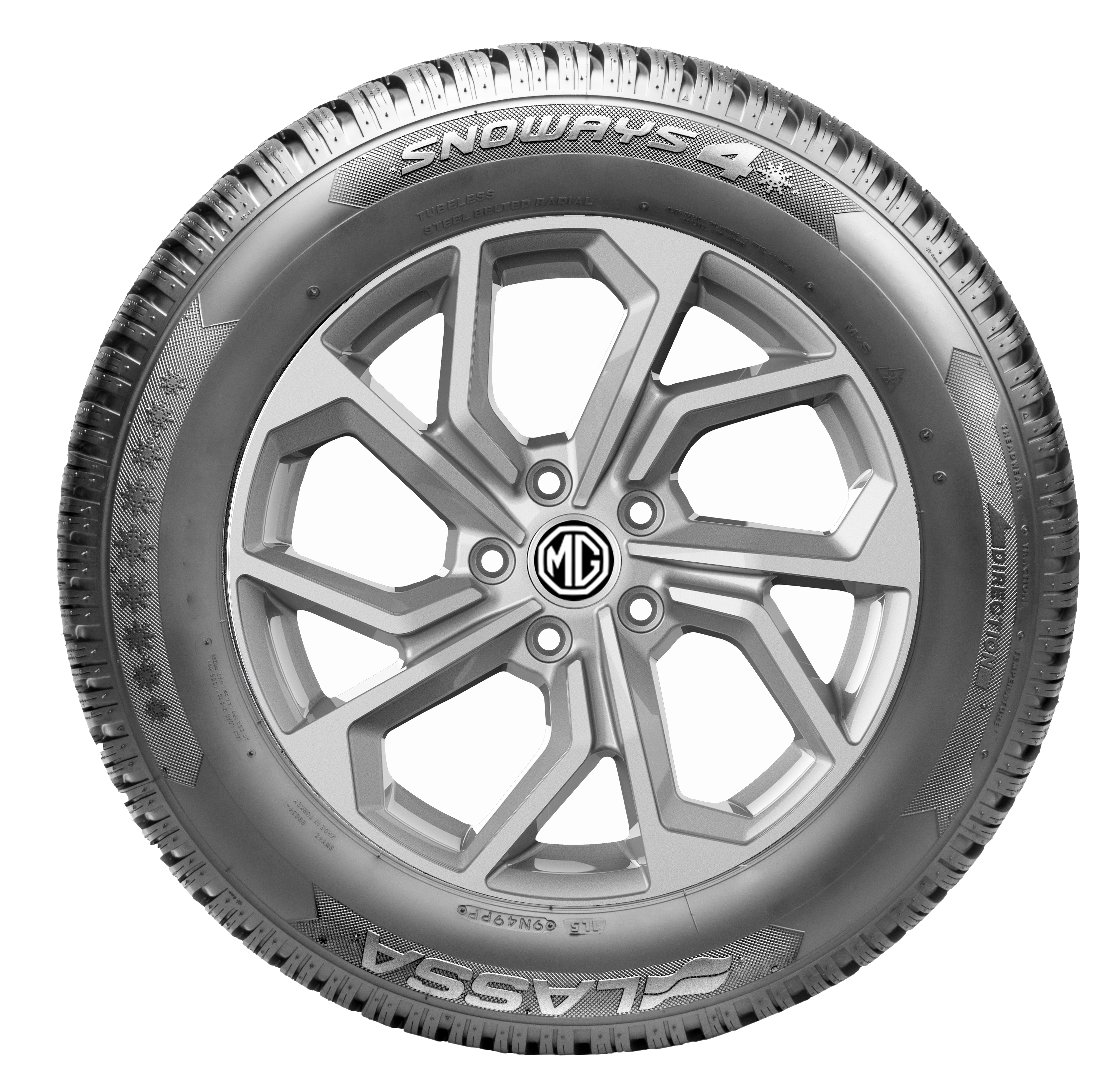 WR Alu 16, Lassa Snoways 4 215/60 R16 99H XL, LI (2)