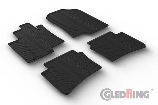 Gummimatten-Satz, 4-teilig (54)